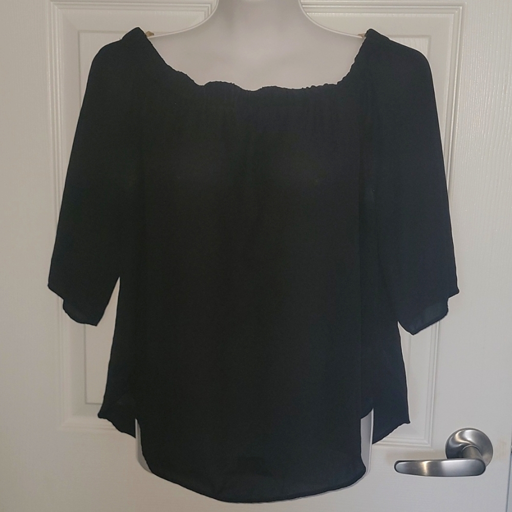 Mesh Black long sleeve